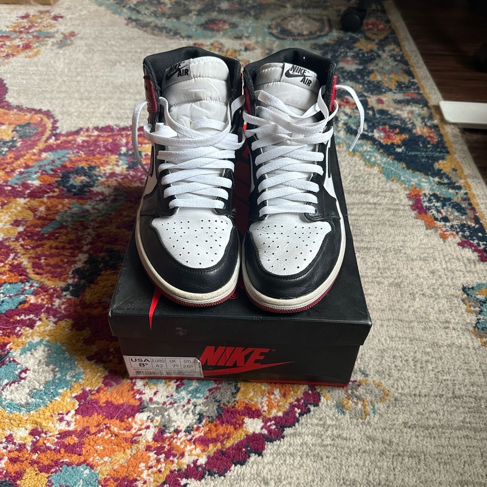 2016 Jordan Retro 1 Black Toe